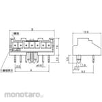 JST XA Connector Base Attaching Pin