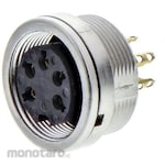 LUMBERG Lumberg Din Socket 5 Pole Panel Mount