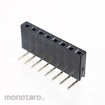 Linkman 8-pin PCB pin socket [8-pin x 1 row, right angle]