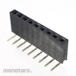 Linkman 9-pin PCB pin socket [9-pin x 1 row, right angle]
