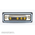 NORCOMP D-sub Connector Solder Terminal 25 Way Female PCB Mount