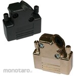 NORCOMP Norcomp D-Sub Backshell 971 Series 9-Pole, Black, 971-009-030R121