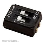 Nidek Components (formerly Nidec Copal Electronics) NIDEC COPAL ELECTRONICS GMBH Slide Switch 2 Circuits 1 Contact 100 mA