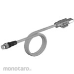 OMRON Cable with Connector on Both Side of the Plug (M12 Straight/RJ45)