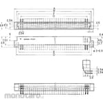 OMRON Din Style Connector (Twin Contact Type) XC5
