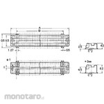 OMRON Half Pitch Connector (For Low-Pro Stacking Connection) XH4A
