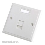RS PRO 1xRJ45 shielded individual faceplate