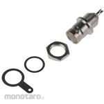 RS PRO BNC Connector RS Pro Jack Straight Solder Type Panel Mount Silver