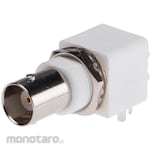 RS PRO BNC connector RS Pro Jack Right angle Solder type PCB mounting Nickel