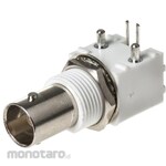 RS PRO BNC connector RS Pro Jack Right angle Solder type PCB mounting Nickel