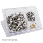 RS PRO BNC connector RS Pro Plug Straight Crimp type Cable mount Nickel