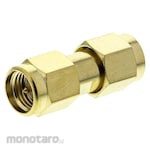 RS PRO Coaxial Conversion Adapter Straight Sma Plug-Sma-Plug Gold