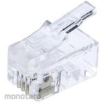 RS PRO RJ22 Connector, Male, Cable Mount