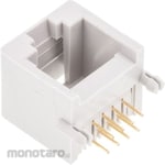 RS PRO RJ45 Modular Connector RS Pro 8 Poles Cat5 Right Angle PCB Mount Female RJ45