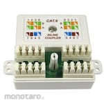 RS PRO RS PRO 1 Port Ethernet Coupler Cat6 Unshielded