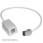 RS PRO RS PRO 2 Port RJ Extender Cat6a Shielded