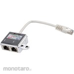 RS PRO RS PRO 2 port RJ adapter Cat5e with shield