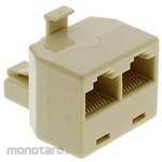 RS PRO RS PRO 2 port RJ adapter