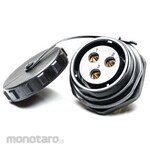 RS PRO RS PRO Circular Connector, 3 Way, Panel Mount