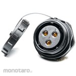 RS PRO RS PRO Circular Connector, 3 Way, Panel Mount