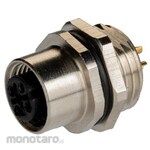 RS PRO RS PRO Circular Connector, 4 Way, M12, Front Mounting