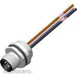 RS PRO RS PRO Circular Connector, 4 Way, M12, Front Mounting