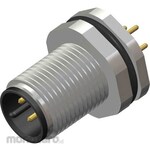 RS PRO RS PRO Circular Connector, 4 Way, M12, Rear Mounting