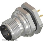 RS PRO RS PRO Circular Connector, 4 Way, M12, Rear Mounting