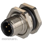 RS PRO RS PRO Circular Connector, 4 Way, M12, Rear Mounting
