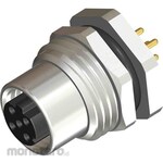 RS PRO RS PRO Circular Connector, 4 Way, M12, Rear Mounting