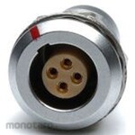 RS PRO RS PRO Circular Connector, 4 Way, M9, Panel Mount
