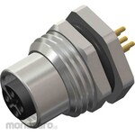 RS PRO RS PRO Circular Connector, 5 Way, M12, Rear Mounting