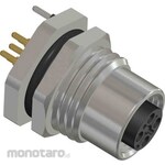 RS PRO RS PRO Circular Connector, 5 Way, M12, Rear Mounting