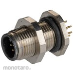 RS PRO RS PRO Circular Connector, 8 Way, M12, Rear Mounting