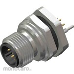 RS PRO RS PRO Circular Connector, 8 Way, M12, Rear Mounting