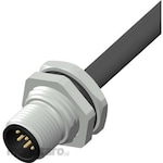 RS PRO RS PRO Circular Connector, M12, Front Mounting