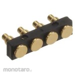 RS PRO RS PRO Clamp Fitting, 4 Pole, 2.54mm, 1 Row