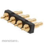 RS PRO RS PRO Clamp Fitting, 4 Pole, 2.54mm, 1 Row