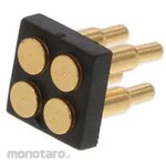 RS PRO RS PRO Clamp Fitting, 4 Pole, 2.54mm, 2 Rows