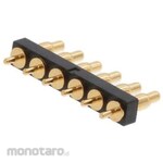 RS PRO RS PRO Clamp Fitting, 6 Way, 2.54mm, 1 Row