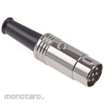 RS PRO RS PRO DIN Plug 6 Pole Male Cable Mount