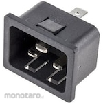 RS PRO RS PRO IEC Connector C20 Male Snap-in 16A