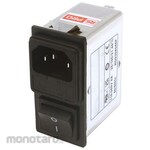 RS PRO RS PRO IEC Filter 1 Fuse 2 Pole Snap In 4A 250V ac