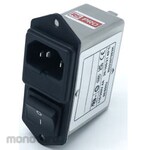 RS PRO RS PRO IEC Inlet 1 Fuse 2 Pole Chassis Mount 4A 250V ac