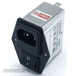 RS PRO RS PRO IEC Inlet 2 Fuse 2 Pole Chassis Mount 10A 250V ac