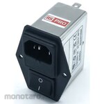 RS PRO RS PRO IEC Inlet 2 Fuse 2 Pole Chassis Mount 2A 250V ac