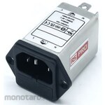 RS PRO RS PRO IEC Inlet 2 Fuse Chassis Mount 10A 250V ac