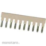 RS PRO RS PRO Jumper, Male, Straight, Beige, Jumper Link, 10 Way, Single Row, 6.1mm Pitch
