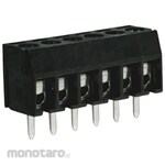 RS PRO RS PRO PCB Terminal Block, 3.5mm Pitch, 1 Row, 6 Way, Black