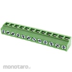 RS PRO RS PRO PCB Terminal Block, 5.08mm Pitch, 1 Row, 12 Way, Green